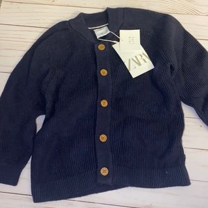 Zara button up sweater